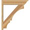 Ekena Millwork Balboa Traditional Rough Sawn Outlooker, Western Red Cedar, 8"W x 36"D x 40"H OUT08X36X40BOA01RWR - alternate 4